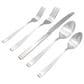 Godinger Silver Chisel 20-Piece Flatware Set in Stainless Steel, , large