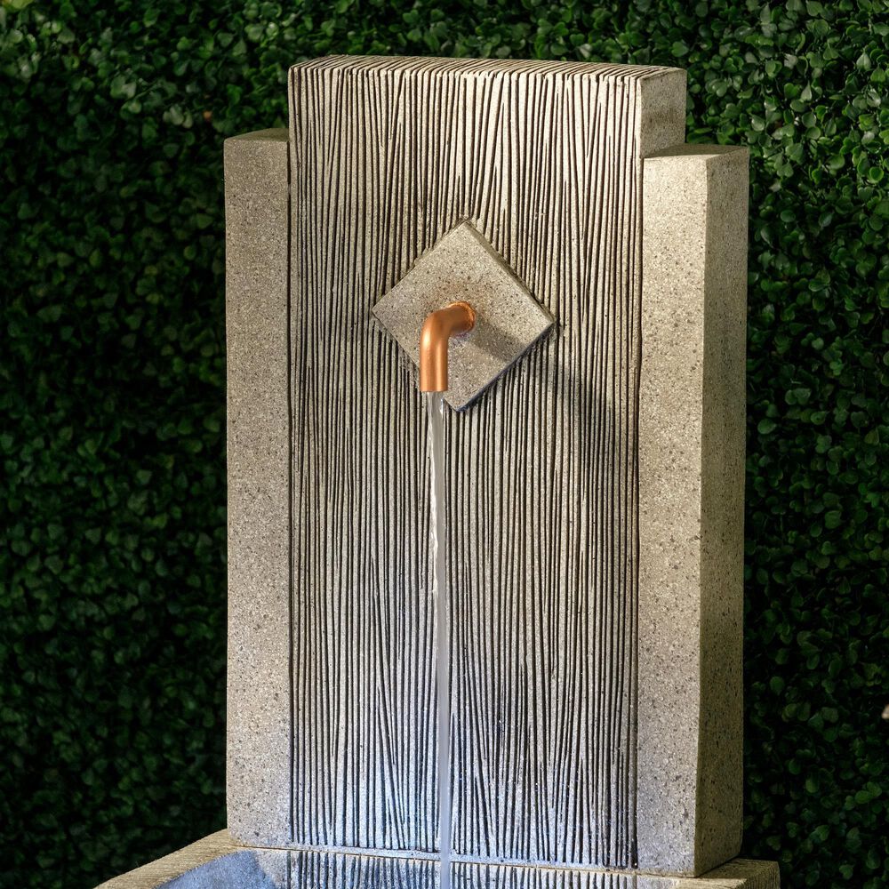 Alfresco Home Replenish Fountain in Stone Gray, , large