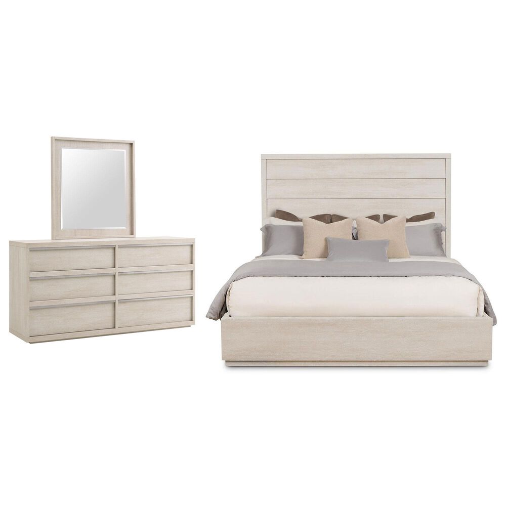 Loft District Moda 3-Piece Queen Bedroom Set in Beechwood, , large