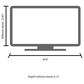 Furrion Aurora 43" Class Full Shade 4K UHD LED Smart webOS Outdoor TV, , large