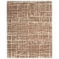 Nourison Luna 7"9" x 9"9" Mocha and Ivory Area Rug, , large