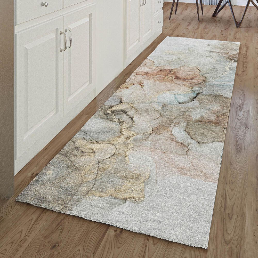 Dalyn Rug Company Odyssey Tan 2'3" x 7'6" Runner, , large