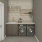 Dal-Tile Rekindle Medium Grey 13.5" x 13.5" Canvas Dot Porcelain Mosaic Sheet, , large