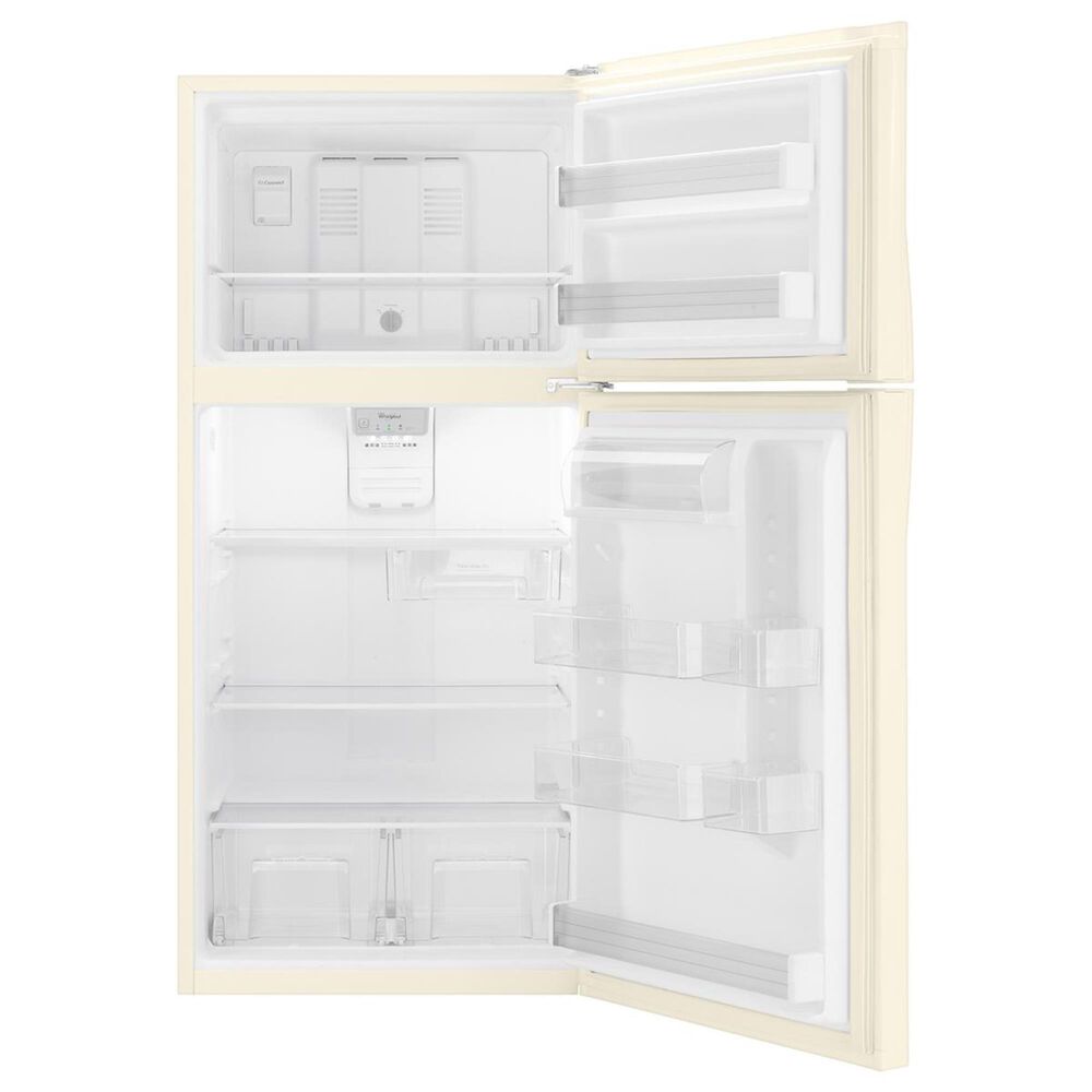 Whirlpool 19 Cu. Ft. Top-Freezer Refrigerator with LED Interior Lighting in White, , large