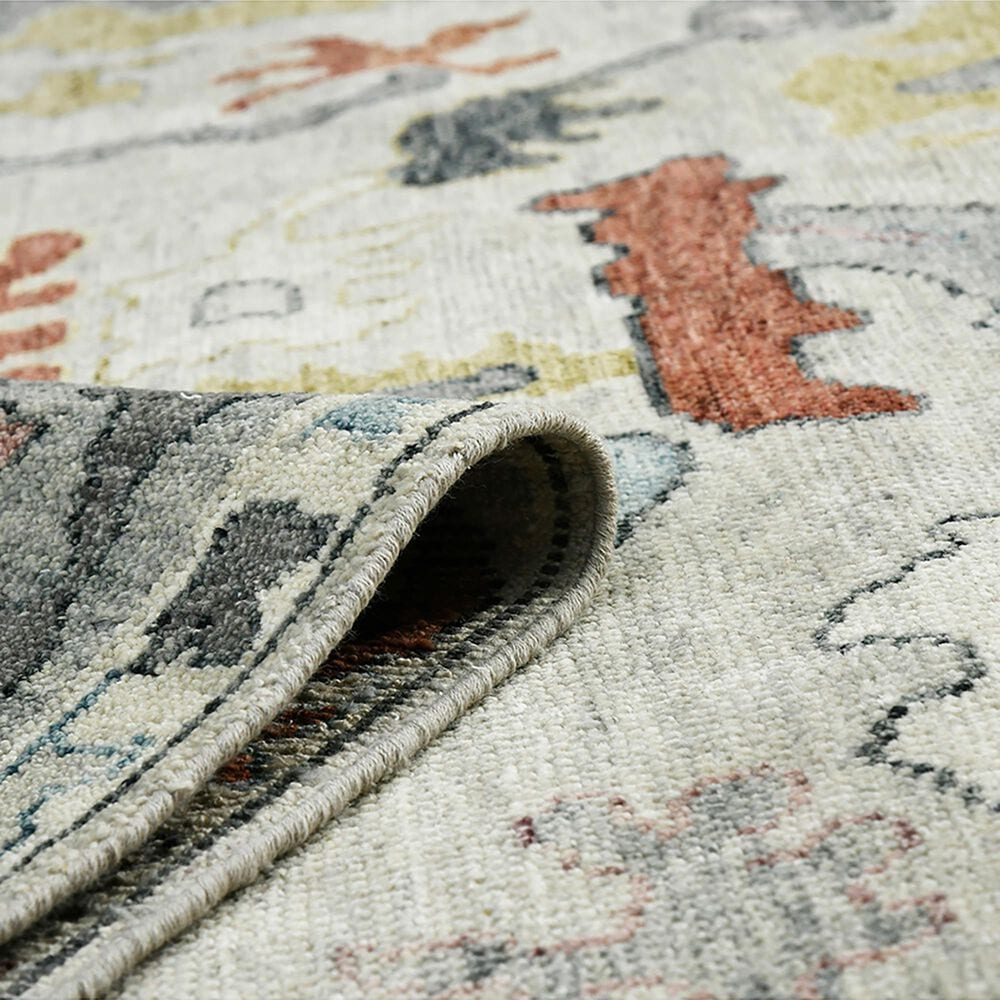 Amer Rugs Jaigarh 2&#39; x 3&#39; Ivory Area Rug, , large