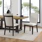 Golden Wave Furniture Sutton Place Dining Side Side Chair in Cocoa, , large