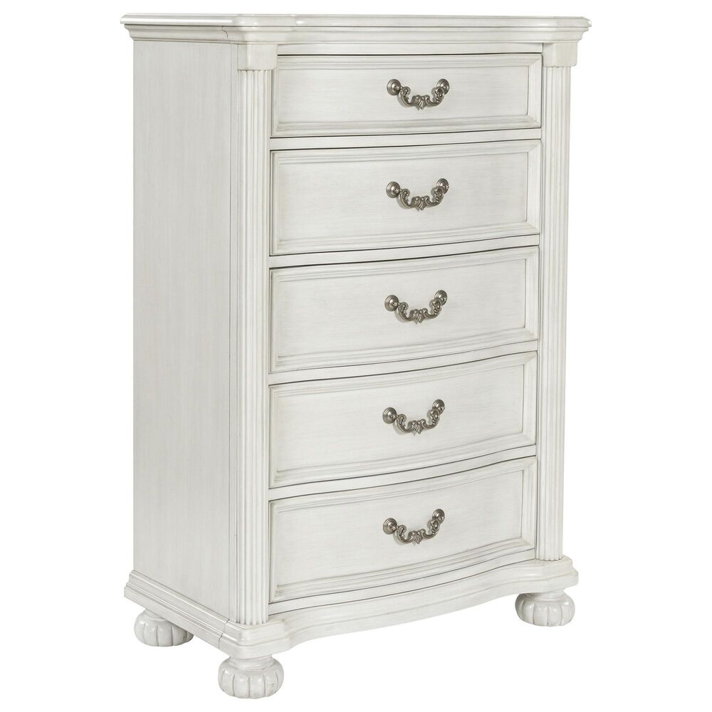 Ashley Montelaine 5-Drawer Chest in Antique White, , large