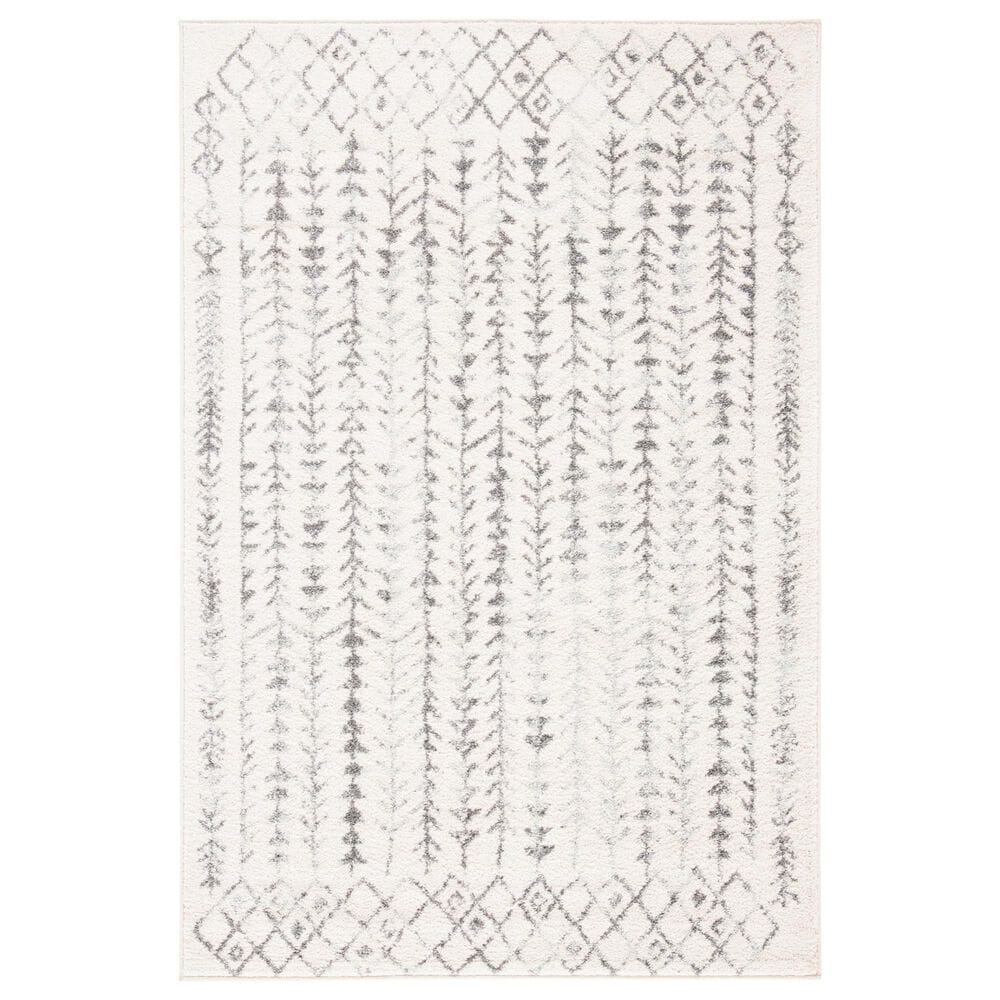 Safavieh Tulum Transitional 4" x 6" Grey Area Rug, , large