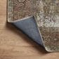 Amber Lewis x Loloi Georgie 8"4" x 11"6" Moss and Salmon Area Rug, , large