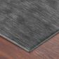 Dalyn Rug Company Soft Essentials Solid Graphite 1"8" x 2"6" Area Rug, , large