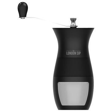 Kitchen Supply Burr Manual Coffee Grinder in Black, , large