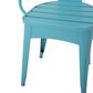 Hearth and Haven Colmar 3-Piece Outdoor Bistro Set in Blue, , large