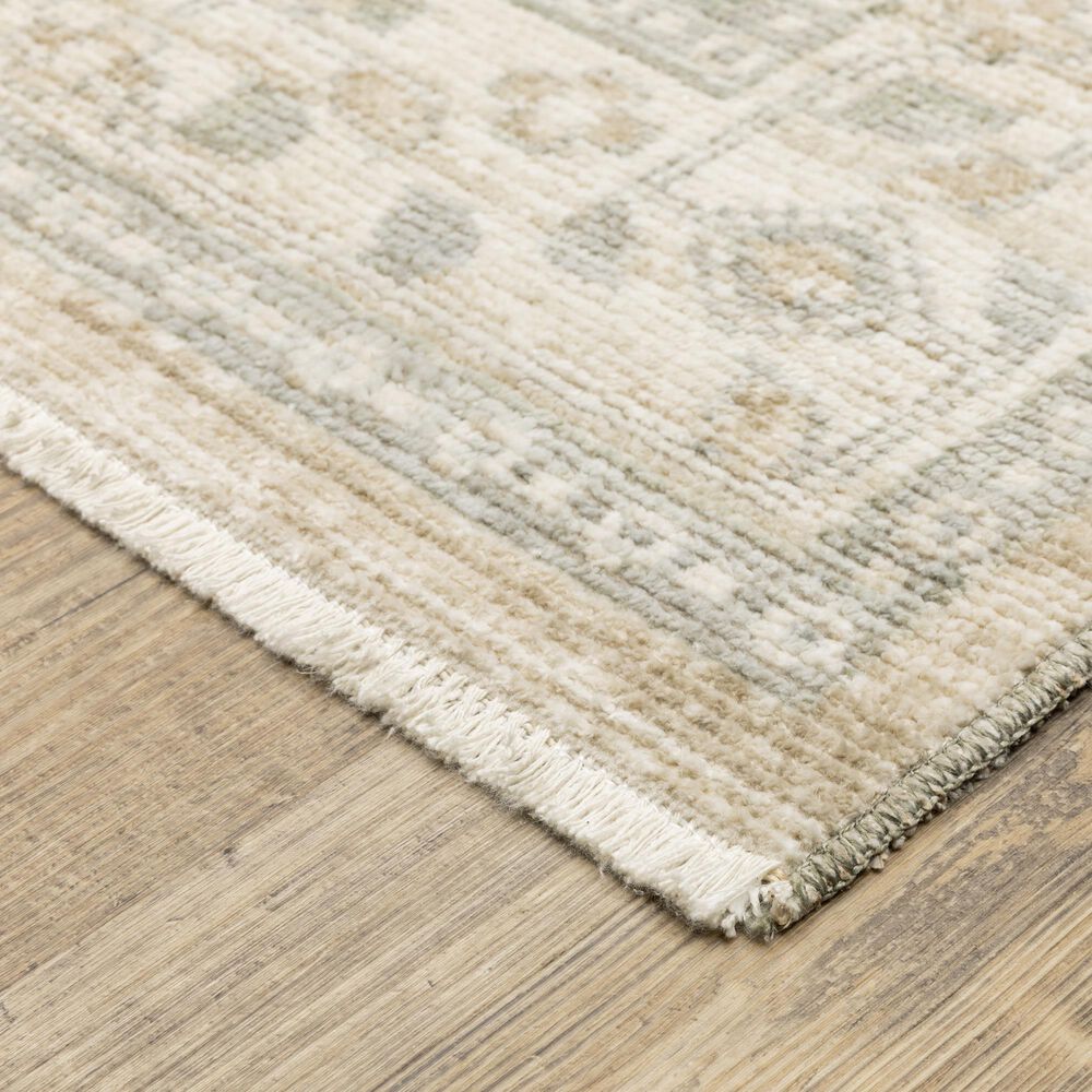 Oriental Weavers Lola LLA06 Blue and Beige 7'10" x 10' Area Rug, , large