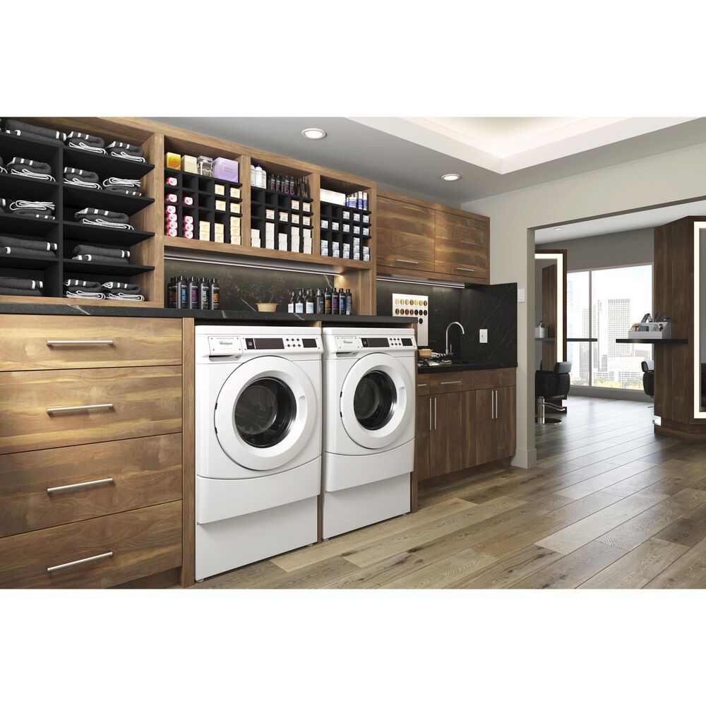 Whirlpool 27" Front Load Washer in White, , large