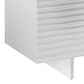 Casablanca Moon Buffet Server in White Lacquer, , large