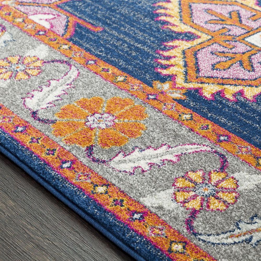 Surya Harput HAP-1037 7&#39;10&quot; x 10&#39;3&quot; Blue and Gray Area Rug, , large