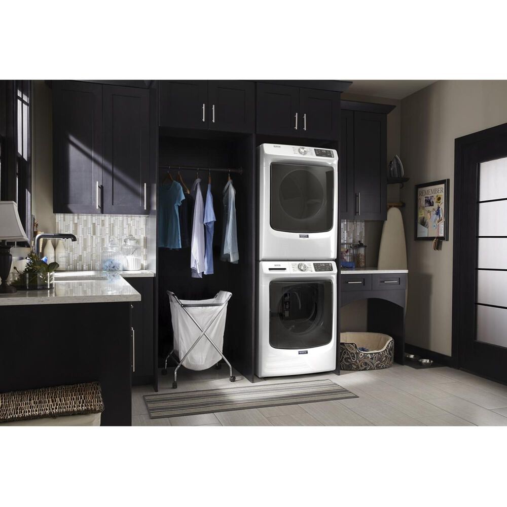Maytag 7.3 Cu. Ft. Gas Dryer in White, , large
