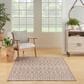 Nourison Positano Southwestern Beige 5" x 7" Indoor/Outdoor Area Rug, , large