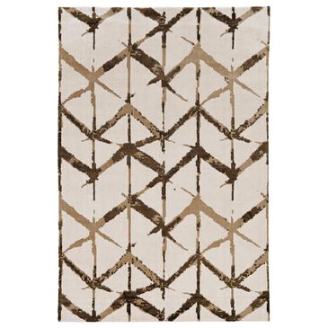 Radici USA Dora 2" x 3" Beige and Tan Area Rug, , large