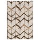 Radici USA Dora 2" x 3" Beige and Tan Area Rug, , large