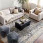 Surya Aspendos 10" x 13"11" Denim, Gray, Wheat, Taupe, Black and Light Beige Area Rug, , large