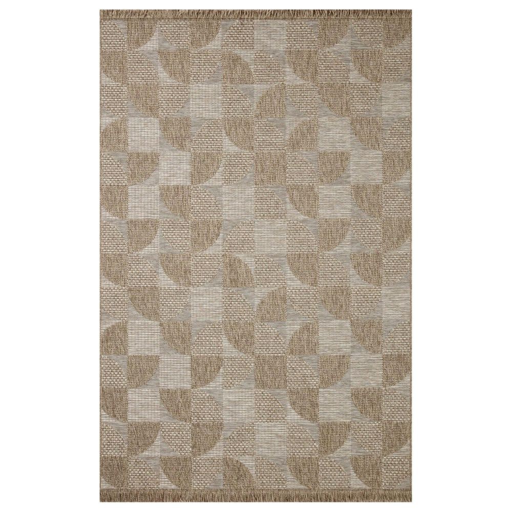 Loloi Dawn DAW-08 8"10" x 12"2" Natural Area Rug, , large