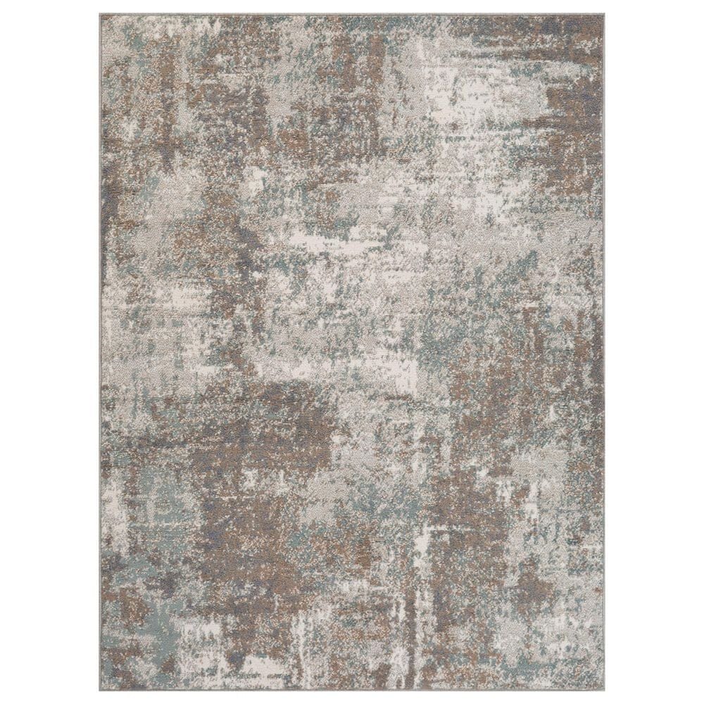 Amer Rugs Alpine 10"6" x 13"9" Light Brown Area Rug, , large