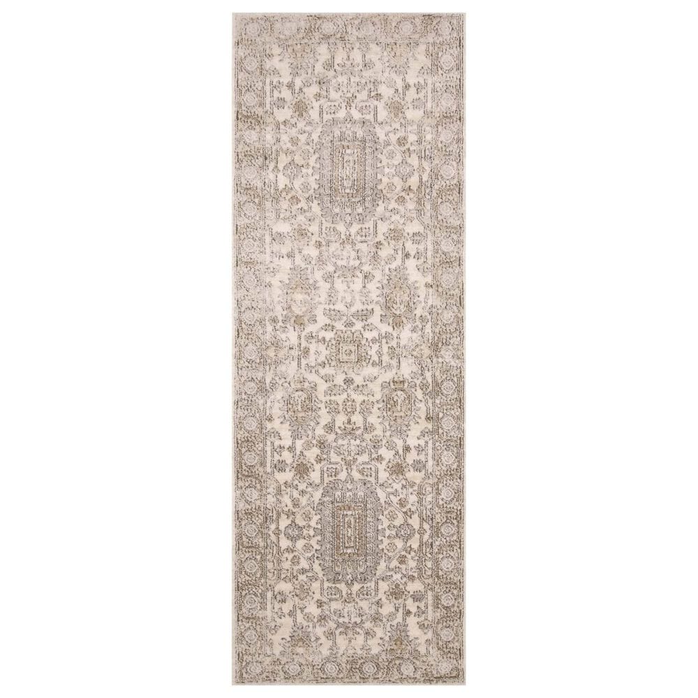 Loloi II Teagan TEA-03 2"8" x 10"6" Ivory and Sand Runner, , large