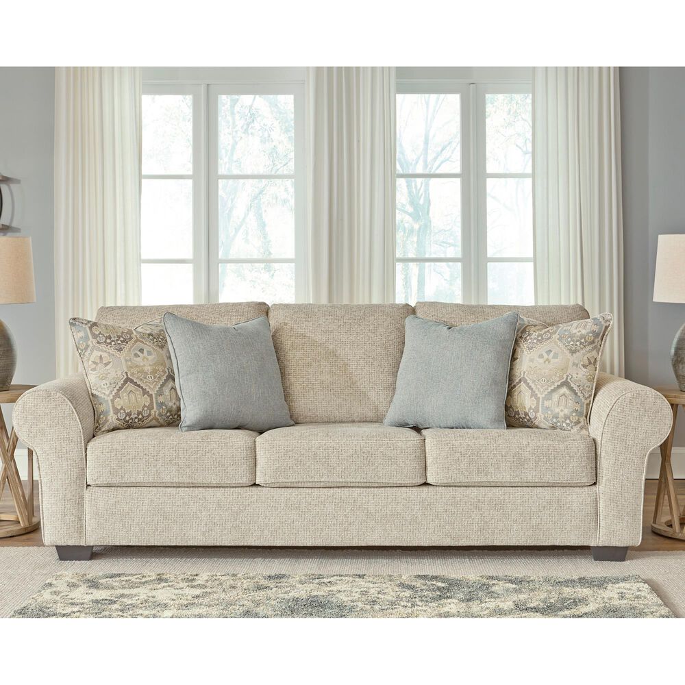 Signature Design by Ashley Haisley Stationary Sofa in Ivory, , large