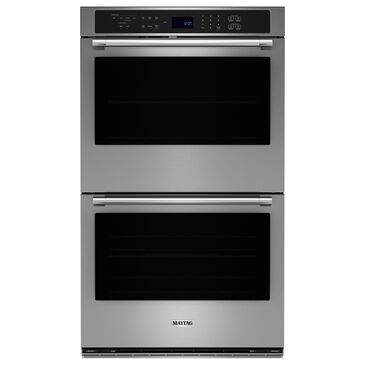 Maytag 27" Double Wall Oven with Air Fry and Basket in Fingerprint Resistant Stainless Steel, , large