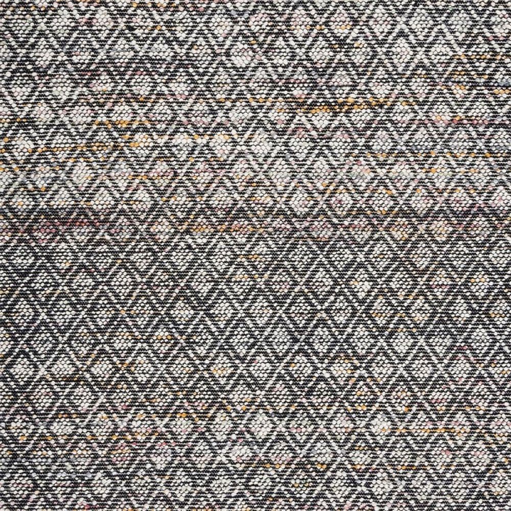 Safavieh Natura NAT615Z 6&#39; Round Ivory and Black Area Rug, , large