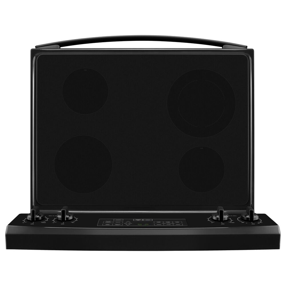 Amana Amana 4.8 Cu. Ft. 30&quot; Smoothtop Electric Range with Extra-Large Oven Window in Black, , large