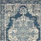 Loloi Mika 6"7" x 9"4" Grey and Blue Area Performance Rug, , large