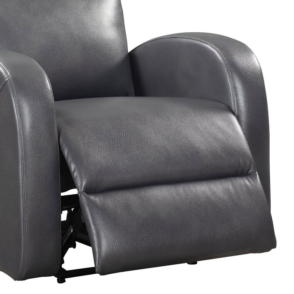 Parker House Devin Manual Recliner in Pebble Grey, , large