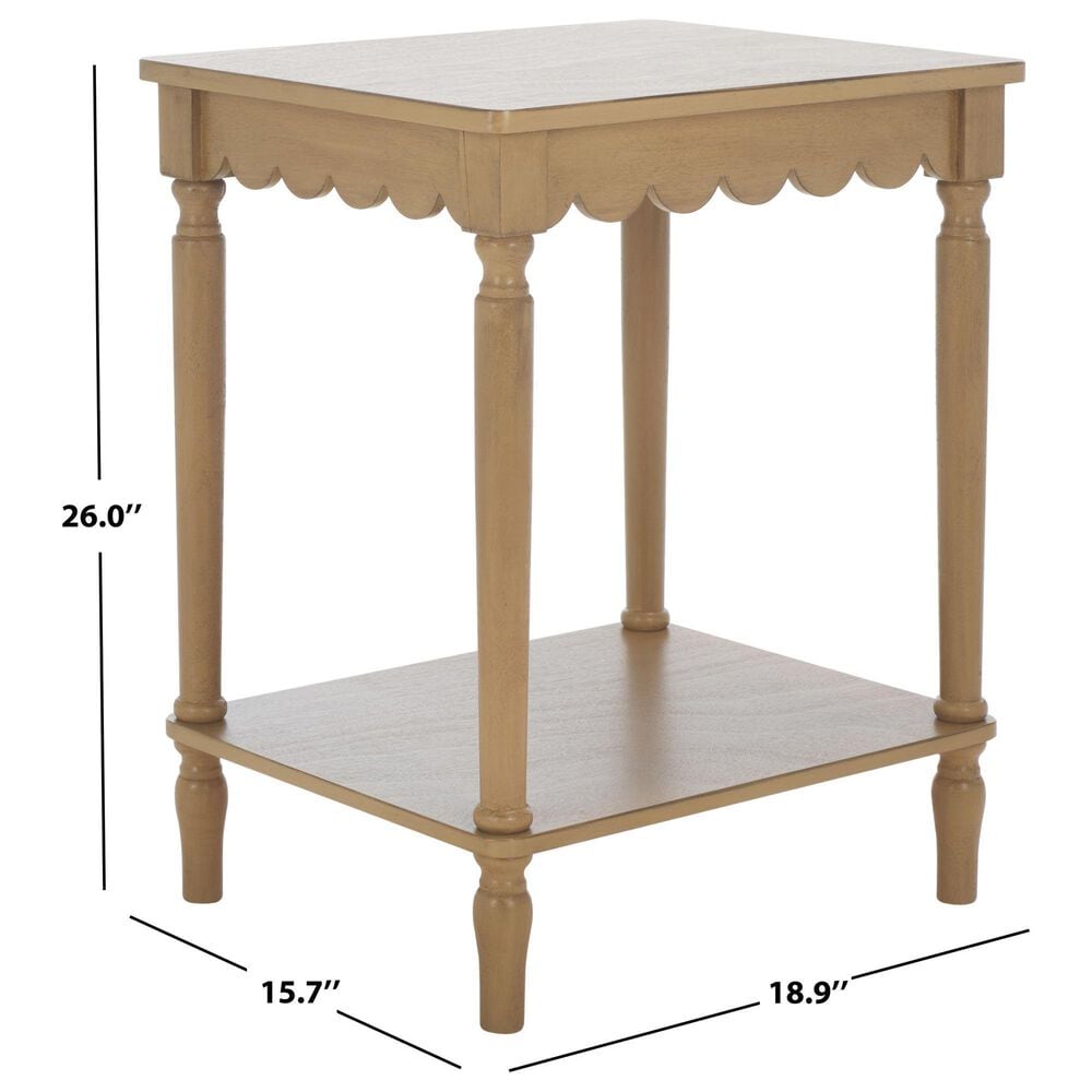 Safavieh Haven End Table in Desert Brown, , large