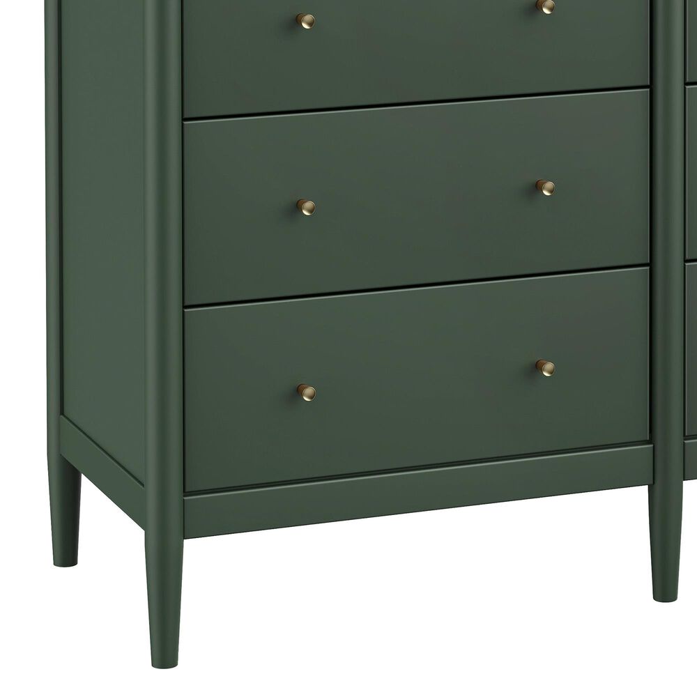DaVinci Frem 6-Drawer Dresser in Forest Green, , large