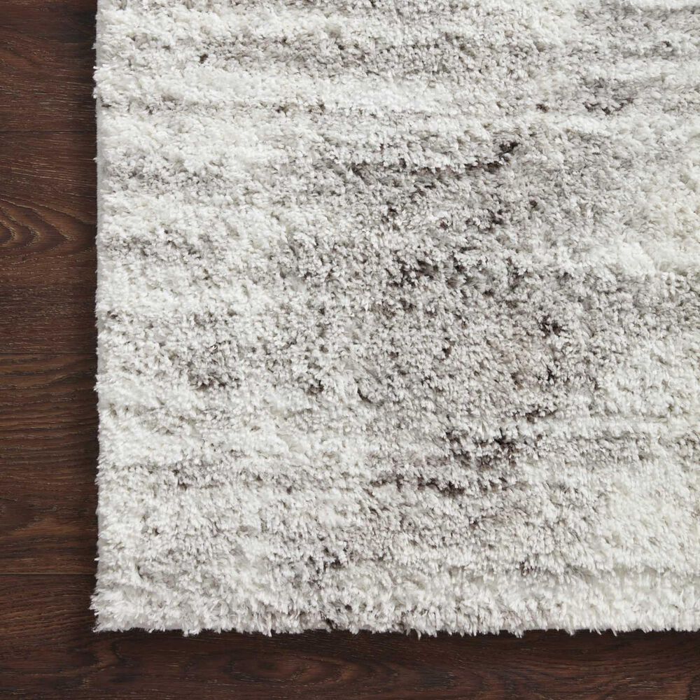 Loloi II Bliss 2&#39;3&quot; x 4&#39; Grey and Cream Area Rug, , large