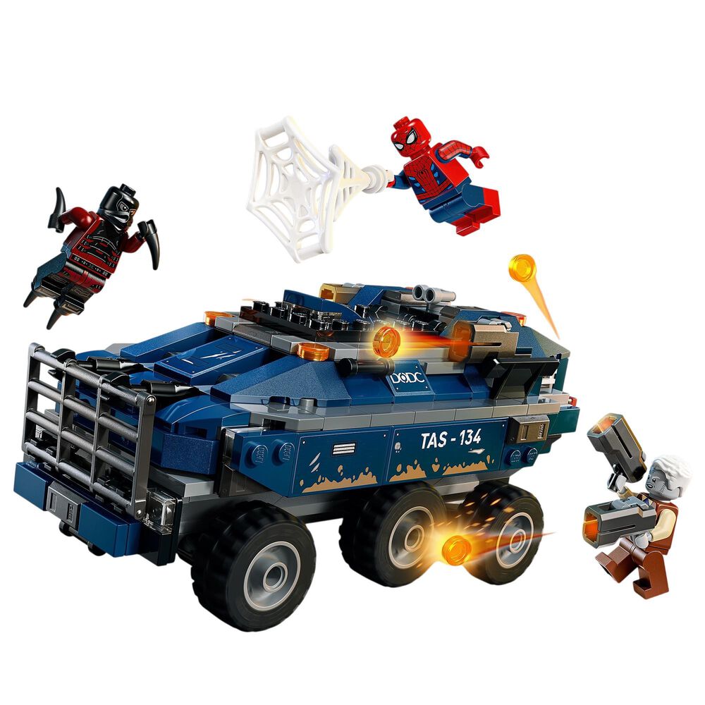 LEGO Spider-Man Prison Transport Chase Building Set, , large