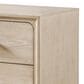 Furniture of America Sandnes 2-Drawer Nightstand in Light Oak and Gold, , large