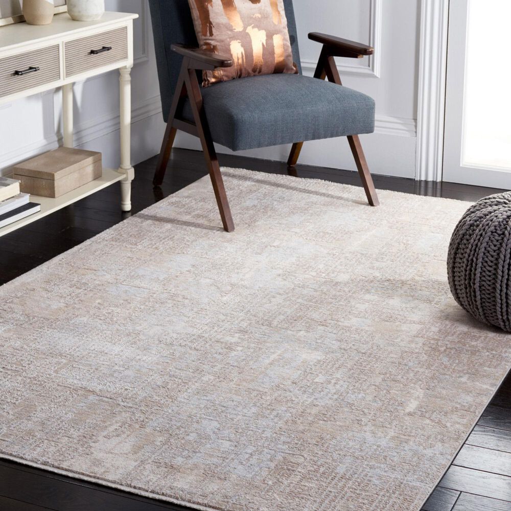 Safavieh Marmara MRM314F 5&#39; x 8&#39;2&quot; Grey, Beige and Blue Area Rug, , large
