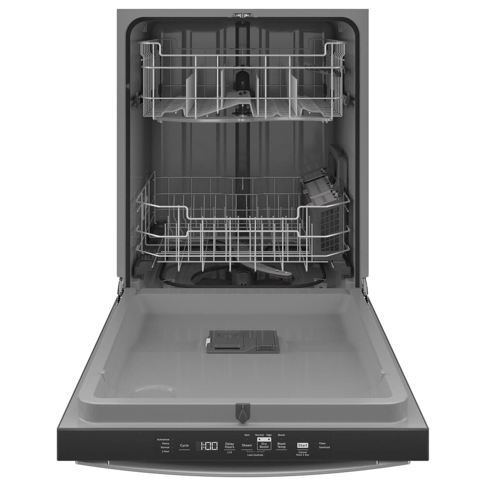GE Appliances 24&quot; Built-In Bar Handle Dishwasher with Top Control and 52 dBA in Fingerprint Resistant Stainless Steel, , large