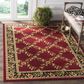 Safavieh Lyndhurst 4" x 6" Red and Black Area Rug, , large