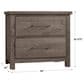 Viceray Collections Dovetail 2 Drawer Nightstand in Mystic Grey, , large
