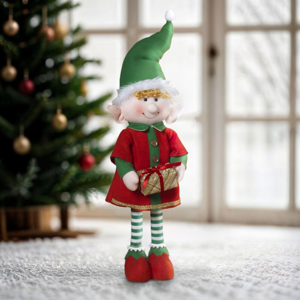 The Gerson Company 21&quot; Electric Animated Elf in Multicolor, , large