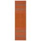 Safavieh Montauk MTK214B 2"6" x 12" Orange and Red Runner, , large