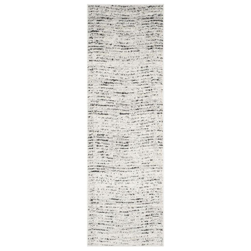 Safavieh Adirondack ADR117B 2&#39;6&quot; x 10&#39; Ivory and Silver Runner, , large