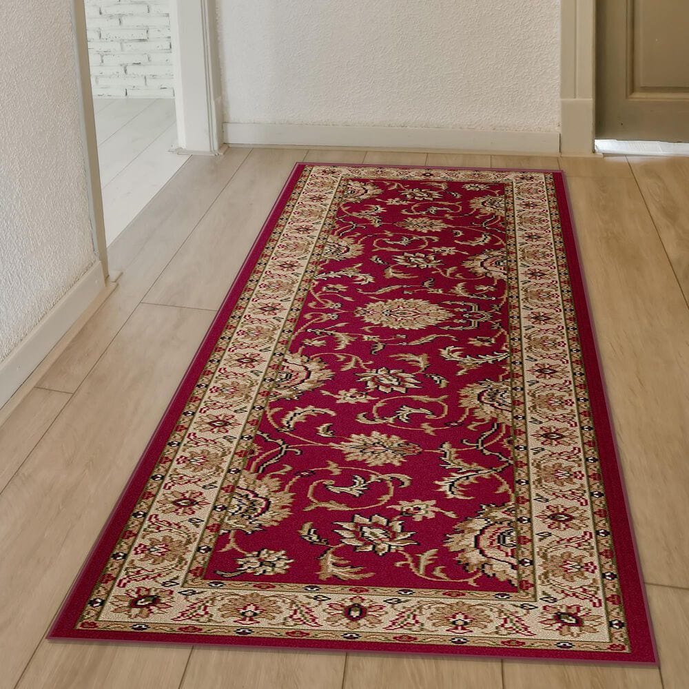 Radici USA Como 1621 Red 2'2" x 7'7" Runner, , large