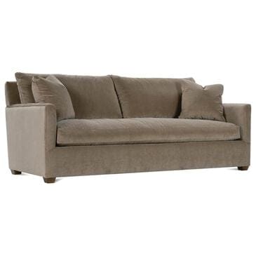 Rowe Furniture Lilah Stationary Sofa in Fawn Brushed Velvet, , large