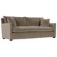Rowe Furniture Lilah Stationary Sofa in Fawn Brushed Velvet, , large