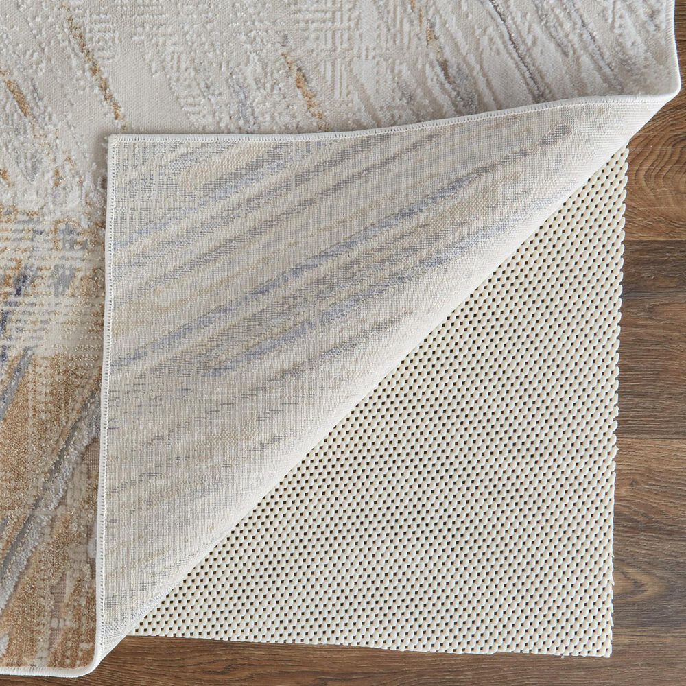Feizy Laina 3&#39; x 5&#39; Gray and Beige Area Rug, , large